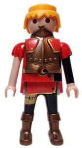 Playmobil 30 00 5434 Archibald Blazebow, Fire Archer of Burnham, blond, bronze armour 70226