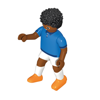 Playmobil 30 00 7014 France French Soccer player Euro 2020 blue shirt 70481