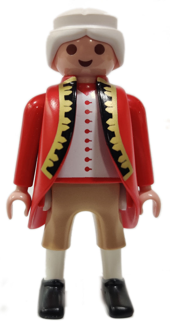 Playmobil 30 00 9992 30009992 Naval commander, white ponytail, long red coat 5646 6228