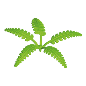 Playmobil 30 02 6460 linden green Fern leaves, small (inner)