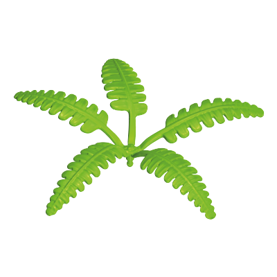 Playmobil 30 02 6460 linden green Fern leaves, small (inner)