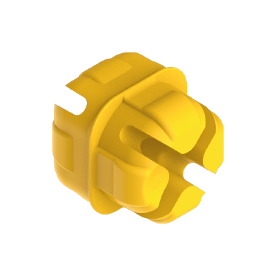 Playmobil 30 03 6600 Yellow round System X plug
