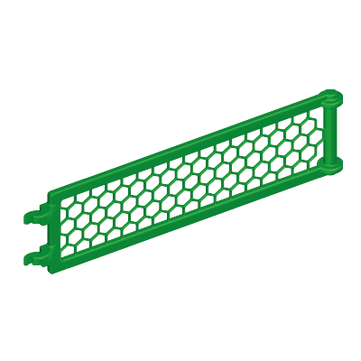 Playmobil 30 06 9182 Green low Fence, hexagonal grid, clips together 9275 9276