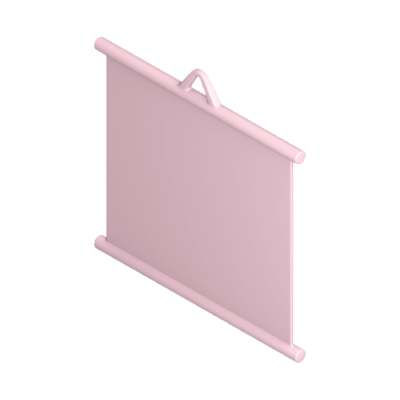 Playmobil 30 08 4973 light purple Display board with hanging loop