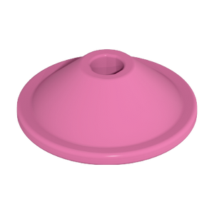 Playmobil 30 08 4983 Pink Cone, low, with hole for upright post