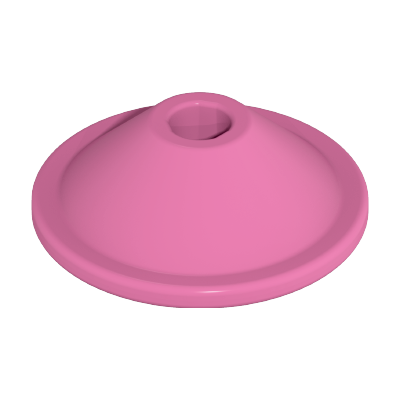Playmobil 30 08 4983 Pink Cone, low, with hole for upright post