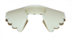 Playmobil 30 09 1800 White scalloped collar that covers shoulders