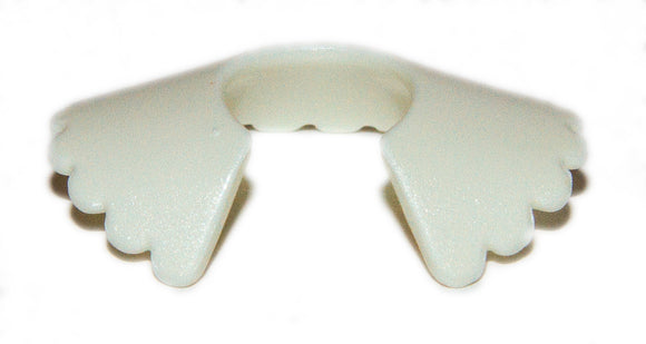 Playmobil 30 09 1800 White scalloped collar that covers shoulders
