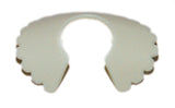 Playmobil 30 09 1800 White scalloped collar that covers shoulders
