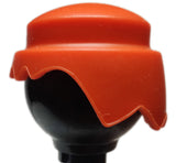 Playmobil Male 30 09 6210 Orange Hair Wig Classic (Perücke-Mann II) (No Face)