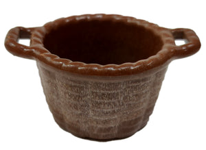 Playmobil 30 09 6880 Dark Brown Round Wicker Basket