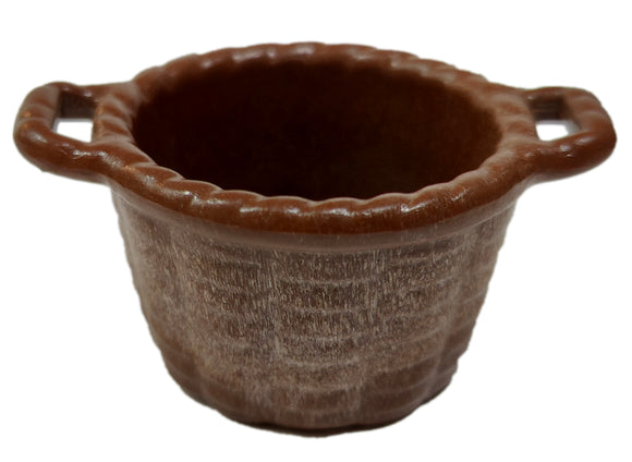 Playmobil 30 09 6880 Dark Brown Round Wicker Basket