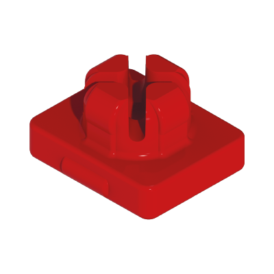 Playmobil 30 09 6900 System X plug X-PIN (SQUARE) RED