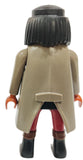 Playmobil 30 13 1180 30131180 Pirate, black hair and beard, long grey coat 4767