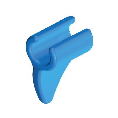Playmobil 30 21 7533 Light blue Pennant Flag with clip, small, single point 6634, 70092, 70329, 70694