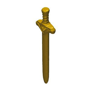 Playmobil 30 23 6590 Gold Sword, long, curvy handle