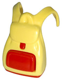 Playmobil 30 23 7940 light yellow backpack; 30 05 1002 Red insert