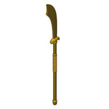 Playmobil 30 25 8443 Gold Halberd with curved scimitar blade