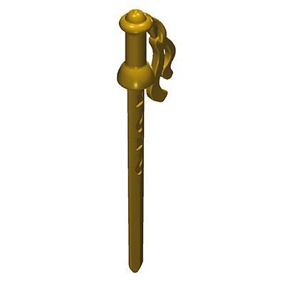 Playmobil 30 25 8773 Gold Karate sword, round hilt with tassel