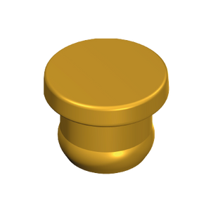 Playmobil 30 29 7270 gold round Hole cover