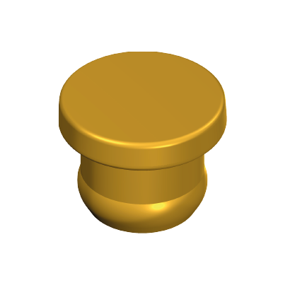 Playmobil 30 29 7270 gold round Hole cover
