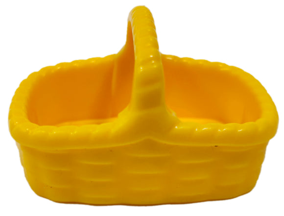 Playmobil 30 60 6050, 30 23 7772, 30 23 7762 Yellow Basket, large, rectangular, with handle