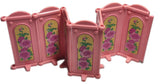 Playmobil 30 64 0840 Victorian Pink Dressing Screen, standing, archtop (Pre-Owned)