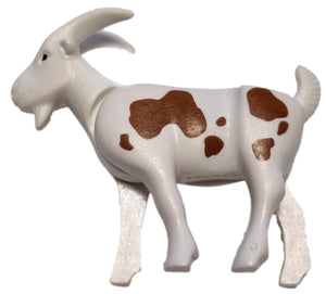 Playmobil 30 65 2313 Male Billy Goat white with brown spots