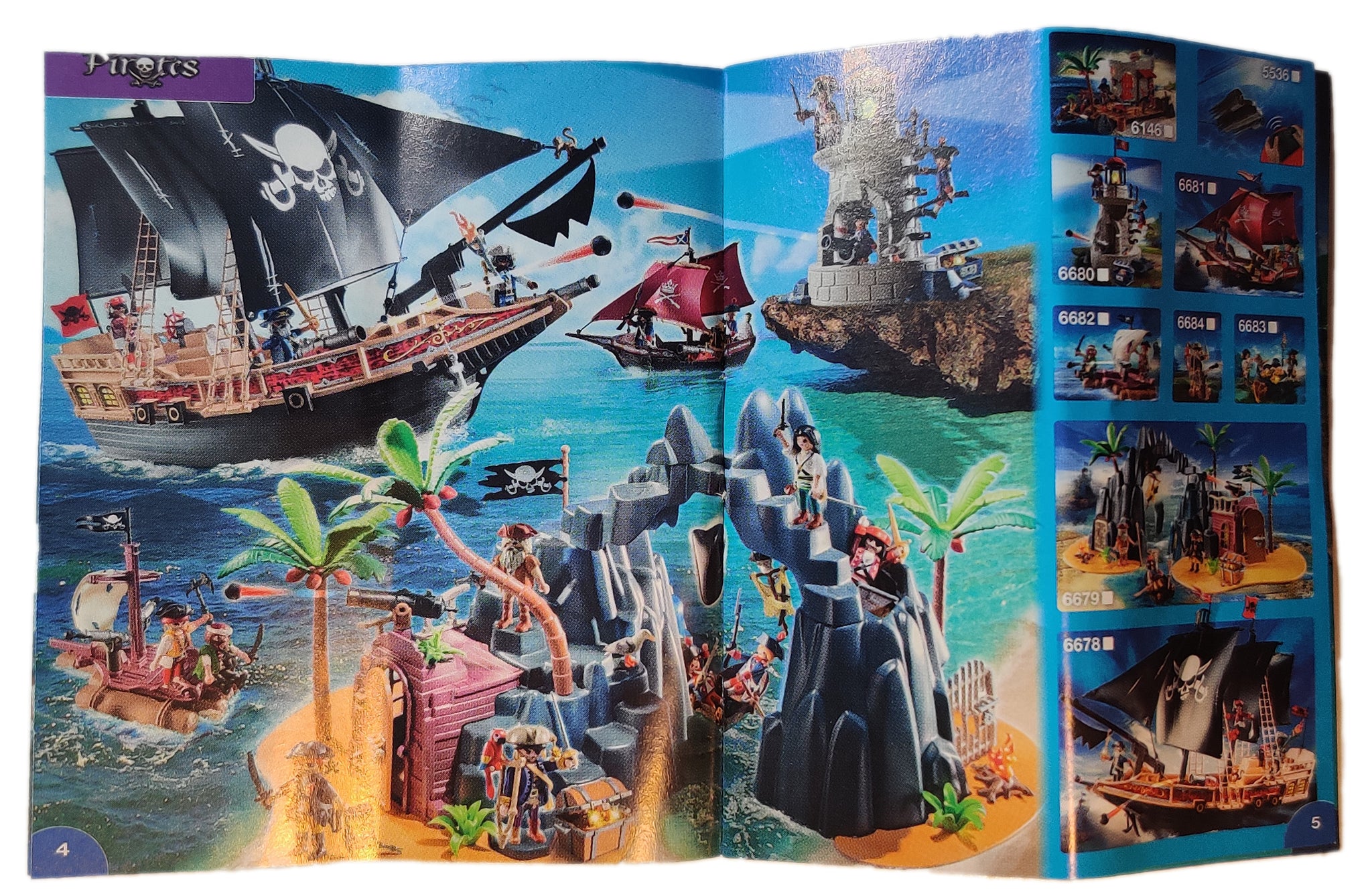 Playmobil 30 82 5414 Booklet 2016 mini (Pirates) – PlaymobilSpareParts