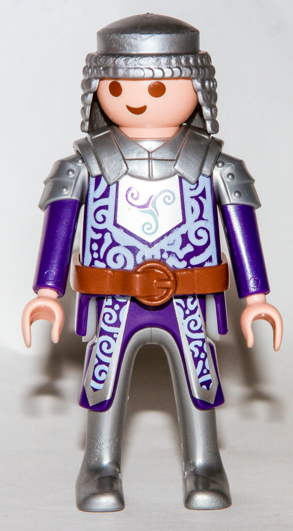 Playmobil 30 00 4694 30004694 Novelmore prince chainmail hair silver armour 70187