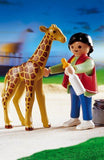 Playmobil 3253 Baby Giraffe with Zookeeper