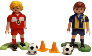 Playmobil 4726 Soccer players 30 00 0933 and 30 00 0943