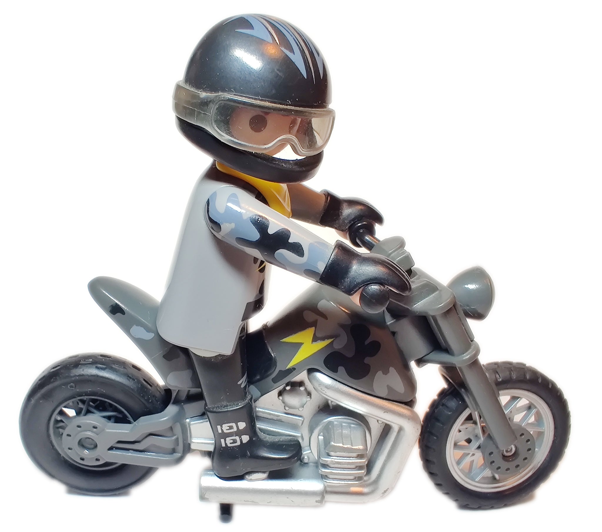 bike helmet stile playmobil Playmobil 5118 Motorbike Bike Sports Custom Motorcycle with Rider –  PlaymobilSpareParts