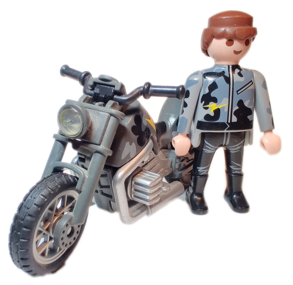Playmobil 5118 Motorbike Bike Sports Custom Motorcycle with Rider
