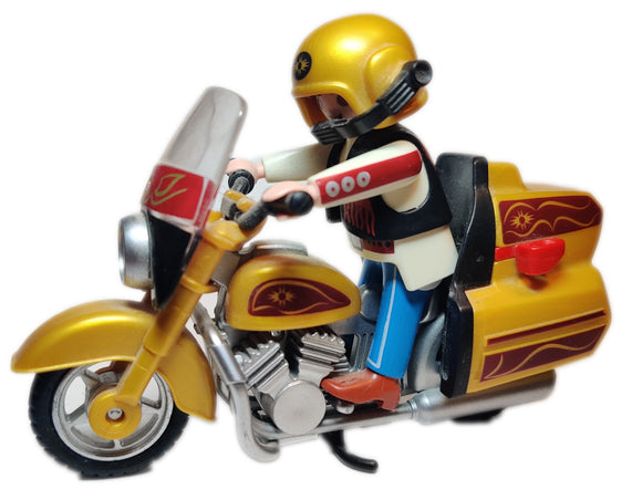 Playmobil 5523 Goldwing Honda Touring Motorbike Bike Road Cruiser