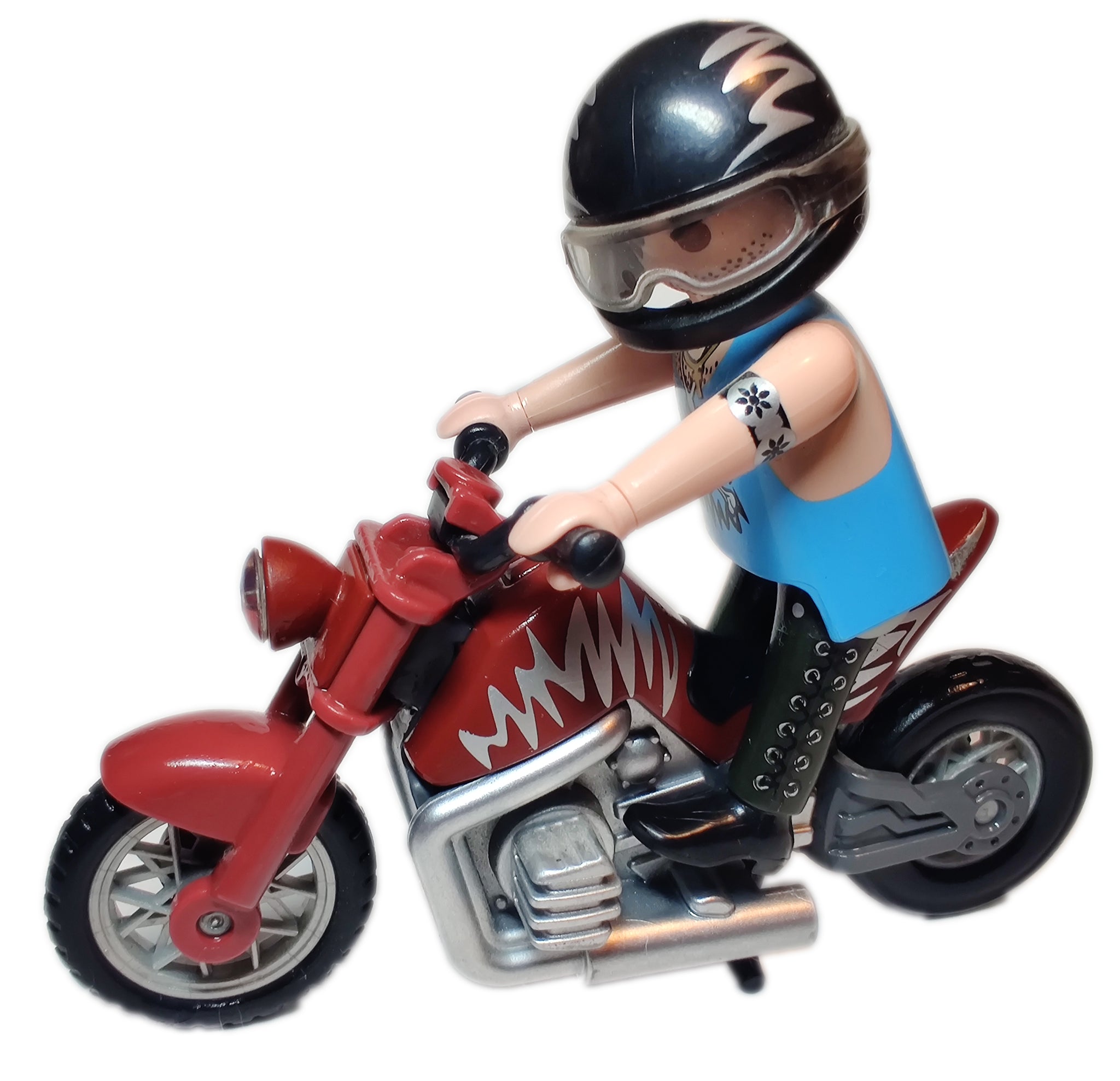 PLAYMOBIL - Moto Custom marron - 5527