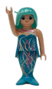 Playmobil 70082 mermaid aqua hair and body/tail