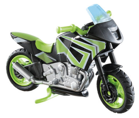 Playmobil 70204 Motorcycle Racer Sports Bike Green