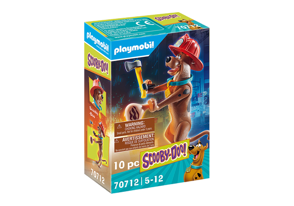 PLAYMOBIL 70712 SCOOBY-DOO! Collectible Firefighter Figure