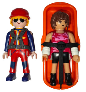 Playmobil 9130 Mountain Rescue with stretcher rescue
