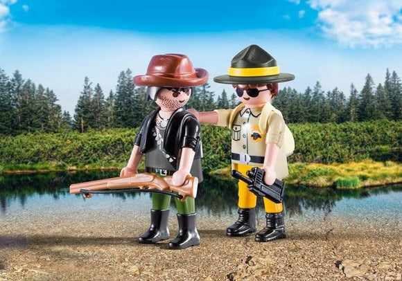Playmobil 9217 Ranger and Hunter