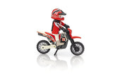 Playmobil 9357 Motocross Driver Motorcycle Scrambler Bike Biker Helmet