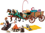 Playmobil DreamWorks Spirit 9477 Lucky's Dad and Wagon