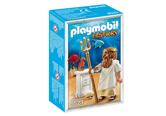 Playmobil History 9523 Greek God Poseidon exclusive Greek market BOXED