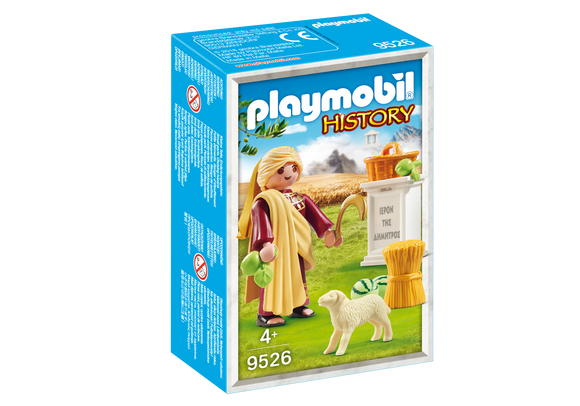 Playmobil History 9526 Greek God Demeter exclusive to Greek market BOXED