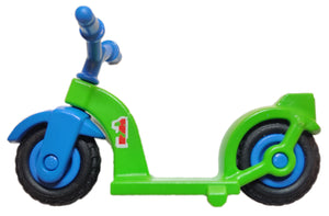 Playmobil 30 63 4744, 30 02 4360, 30 22 4763, 30 82 3790 Green Child Scooter
