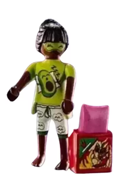 PLAYMOBIL 70733 Figures Series 21 Girls - Fluorescent girl