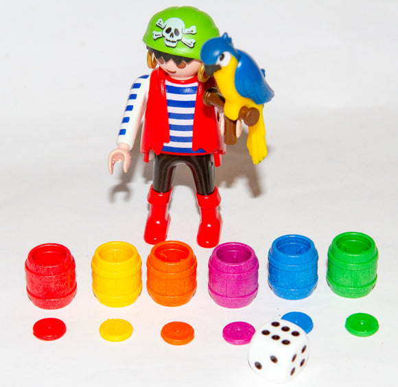 Playmobil FunPark Fun Park Pirate Parrot Game Dice