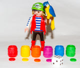 Playmobil FunPark Fun Park Pirate Parrot Game Dice