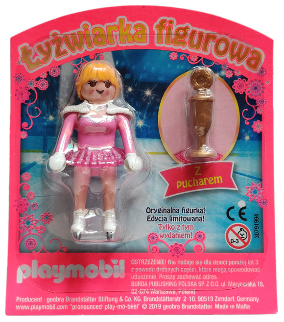 Playmobil 30 79 9753 Ice Figure Skater Playmobil-Magazin Pink 1/2018 - Polish version 30 791 994